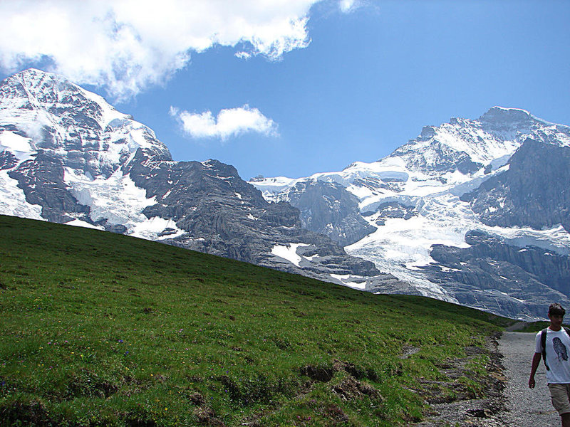 20060630 0527DSCw [R~CH] Grindelwald: Kleine Scheidegg, Mönch, Jungfraujoch, Jungfrau, Bern [Schweiz]