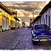 empty street in Trinidad