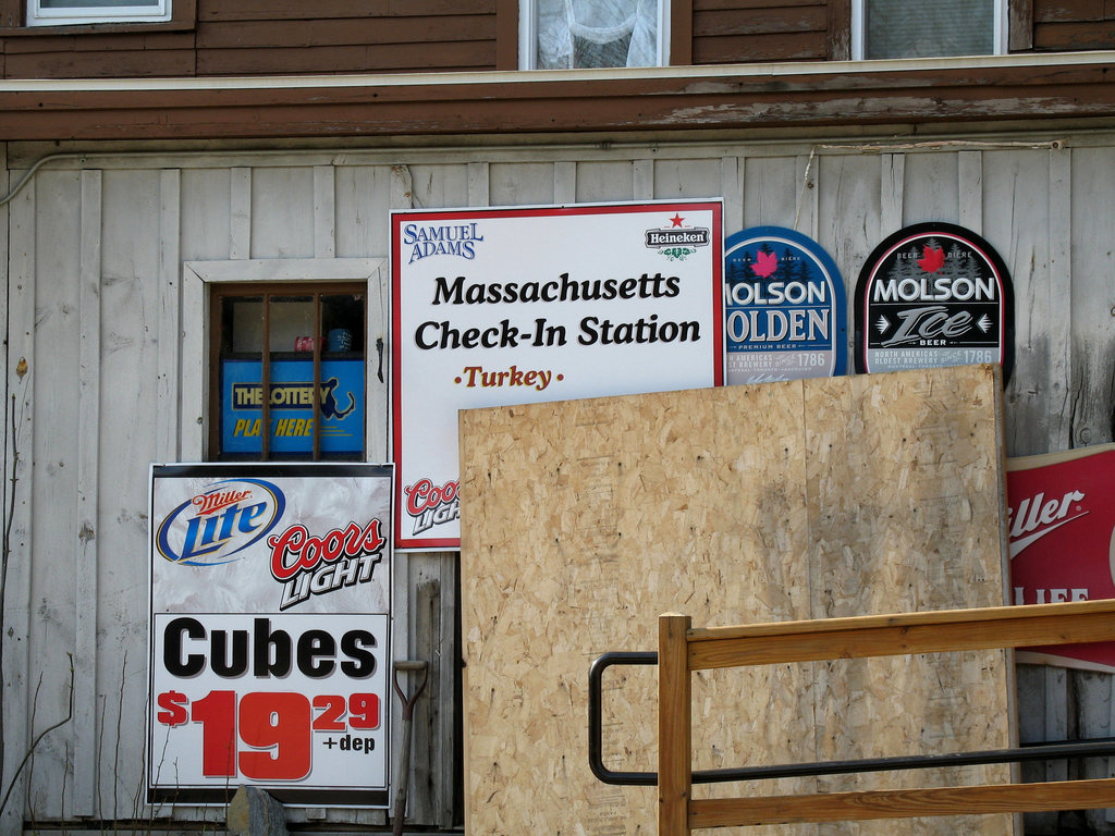 Turkeys can check in and buy beer here