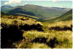 Montagne de tourbe