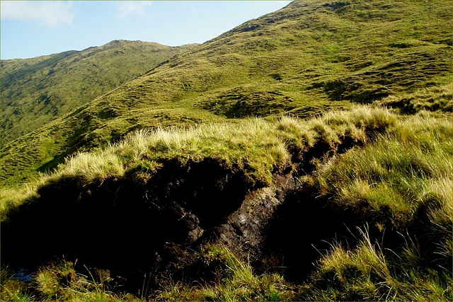 Montagne de tourbe (Irlande)