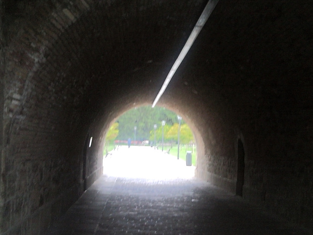 Pamplona: jardines de la ciudadela (acceso)