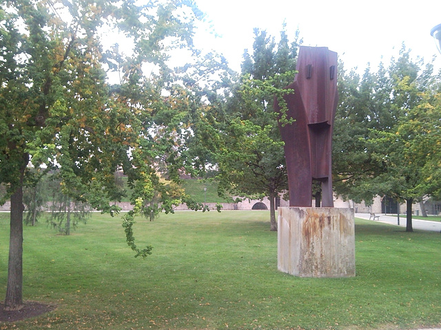 Pamplona: jardines de la ciudadela.