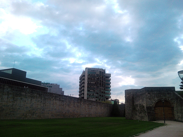 Pamplona: jardines de la ciudadela.