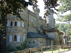 20060719 0540DSCw [D~KS] Löwenburg, Kassel-Wilhelmshöhe