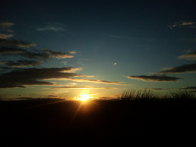 Crónica de un atardecer.