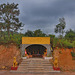 Holy cave behind Wat Luang Kone