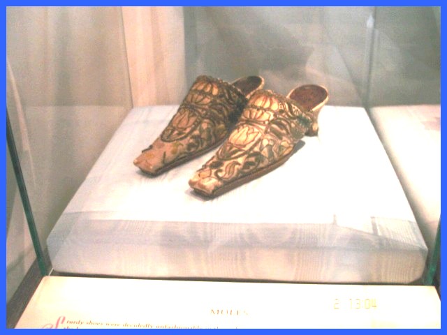 Crocodile mules - Bata shoe museum - Toronto, Canada- Novembre 2008.