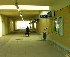 2006-01-29 04 Halle, Bahnhof - neuer Thälmannplatz