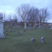 Cimetière catholique romain / Catholic roman cemetery - St-Jacques le majeur- Clarenceville- Noyan. Québec, Canada. 21-11-2009 - Version éclaicie