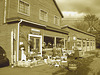 Antiques & white mountain transmission - Betlehem NH. USA. 10-10-2009 - Sepia