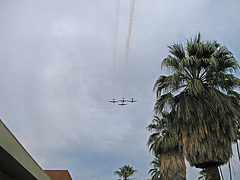 Palm Springs Veterans Parade Flyover (1763)