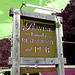Peavine restaurant  -  Route 107. Vermont USA  - 25 juillet 2009 -  Inversion RVB postérisée