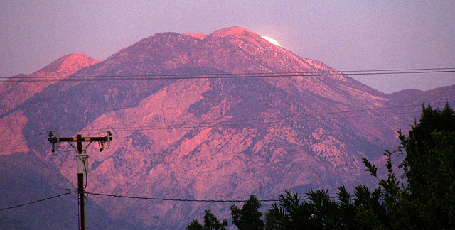 Moon Behind San Gorgonio (1923)