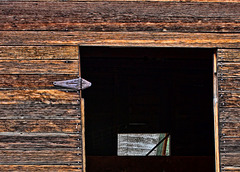 Doorway to a window