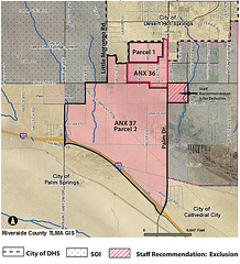 Desert Hot Springs Annexation Map 2009