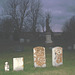Cimetière catholique romain / Catholic roman cemetery - St-Jacques le majeur- Clarenceville- Noyan. Québec, Canada. 21-11-2009- Originale