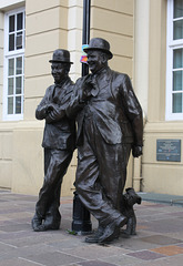 Laurel and Hardy Statue