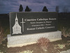 Cimetière catholique romain / Catholic roman cemetery - St-Jacques le majeur- Clarenceville- Noyan. Québec, Canada. 21-11-2009 - Version éclaircie