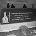 Cimetière catholique romain / Catholic roman cemetery - St-Jacques le majeur- Clarenceville- Noyan. Québec, Canada. 21-11-2009- N & B