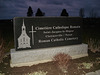 Cimetière catholique romain / Catholic roman cemetery - St-Jacques le majeur- Clarenceville- Noyan. Québec, Canada. 21-11-2009- Originale