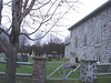 Église et cimetière de Dunham. Québec, Canada . 21-11-2009