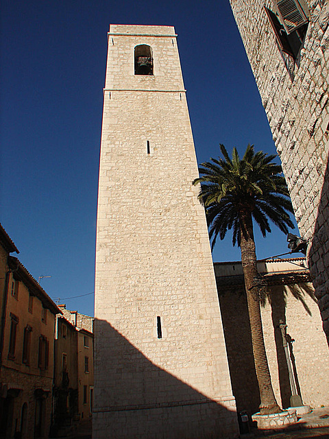 20061106 0931DSCw [F] Kirchturm, Saint-Paul-de-Vence, Cote d'Azur