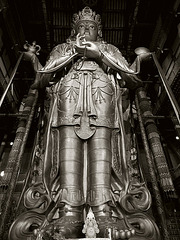 Statue of Migjid Janraisig bodhisattva
