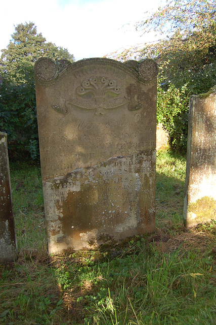Memorial to Mary Armstrong, Falstone Churchyard, Northumberland