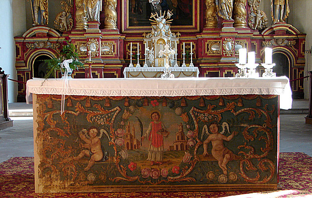 20060921 0718DSCw [D~HX] Kloster Corvey, Altar, Höxter