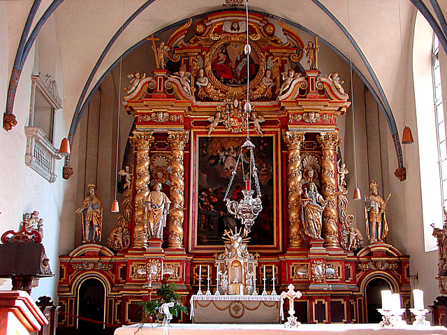 20060921 0715DSCw [D~HX] Kloster Corvey, Altar, Höxter