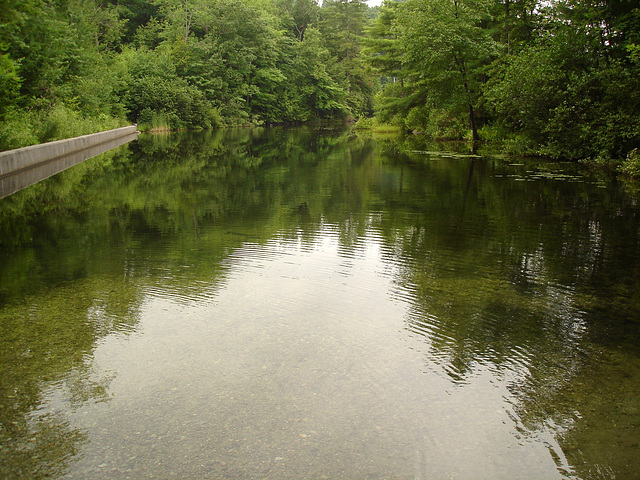 Half moon state park. Sur la 4 près de la 30 nord. Vermont, USA /  États-Unis -   26 juillet  2009