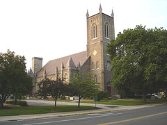 Rutland, Vermont. USA  /  25 juillet 2009   -  Trinity episcopal church