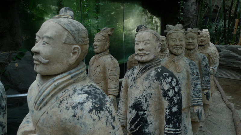 Terracota botanical warriors