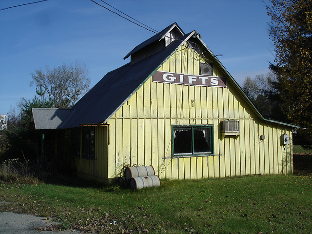 St-Johnsbury, Vermont ( VT) États-Unis / USA - 12 octobre 2009 - Ice cream & fudge factory - Vermont cheese -  Photo originale