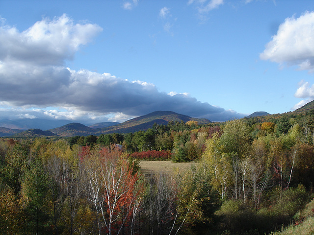 Intervalle overlook / Bartlett area. New Hampshire.  USA. 10-10-2009- Photo originale sans retouches