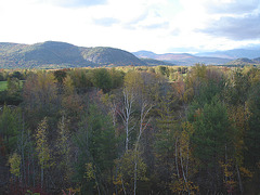 Intervalle overlook / Bartlett area. New Hampshire.  USA. 10-10-2009- Photo originale sans retouches