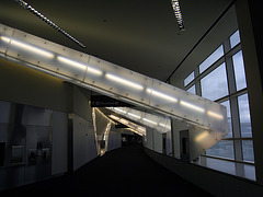 SFO - Light Beams For The Sky Of A Transfer Corridor by Vito Acconci (4533)