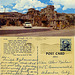 Cabot's Old Indian Pueblo postcard 2-sided