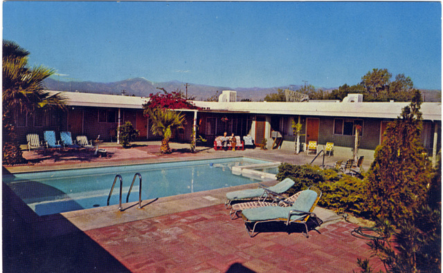 Keers Motel (66197 Cahuilla Ave.) postcard