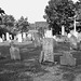 Whiting church cemetery. 30 nord entre 4 et 125. New Hampshire, USA. 26-07-2009-   N & B