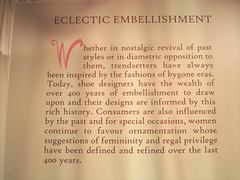 Bata shoe museum  / Eclectic Embellishment