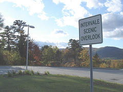 Intervalle overlook / Bartlett area. New Hampshire.  USA. 10-10-2009