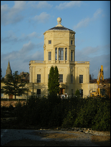 transient view of the observatory