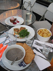 Meal at Bijou, Leith