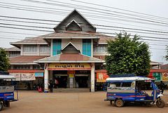 City market hall in Oudom Xai