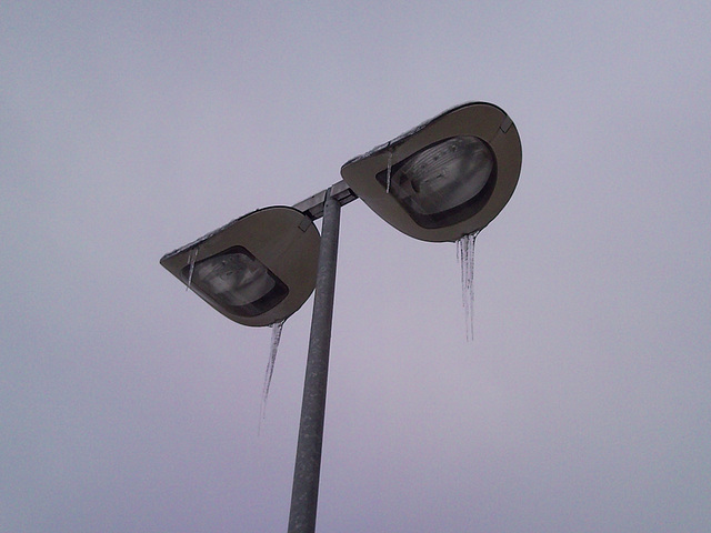 Lágrimas en la farola.