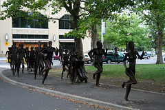 Joy of Running Sculpture, Riverfront Park, Spokane