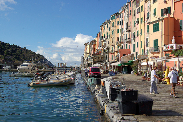 haveno de Portovenere - Hafen von Portovenere