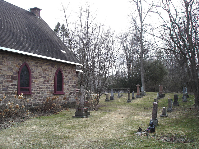 St.Marys Anglican church Como et cimetière